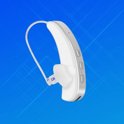 Уменьшение шума 200 Гц перезаряжаемые слуховые аппараты BTE