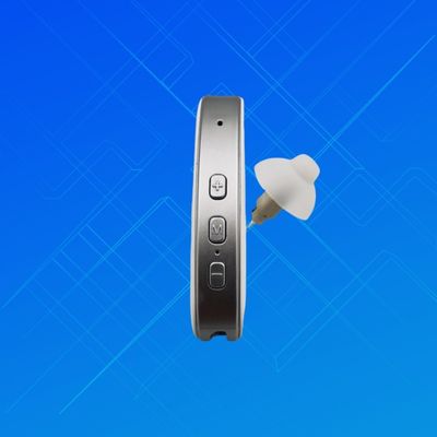Уменьшение шума 200 Гц перезаряжаемые слуховые аппараты BTE