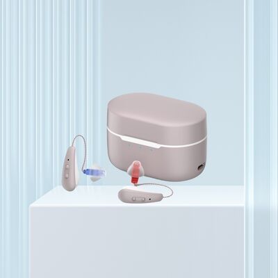 4 программы безрецептурных слуховых аппаратов, сенсорный индукционный тип, перезаряжаемая литий-ионная полимерная батарея